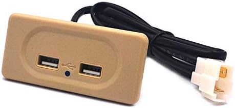 Karaván, Kettős USB Töltő Aljzat Hatalom, 12V 2.1 Módosított USB Outlet Utazási Nagy Sebességű Töltés Csatlakozó, Autó, Lakókocsi, Lakóautó