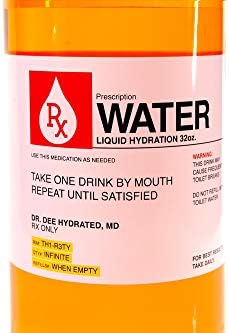 Vényköteles Víz 32 Oz Műanyag vizes Palackot A Fedél - Széles szájú, BPA-Mentes Újdonság Hydroflask - Szórakoztató, Egyedi Narancs gyógyszeres