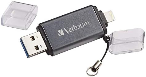 Verbatim 16GB Store 'n' Go Dual USB 3.0 Flash Meghajtó Apple Lightning Eszközök - Grafit