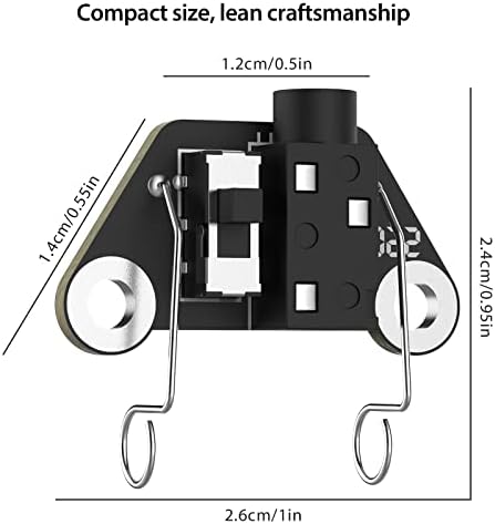 A kettős Evezőt Kulcs Aljzat Csere - CW Kulcs Automatikus Rozsdamentes Acél Morse Kód Elektromos Vezeték Műanyag Aljzat Csere Fejét