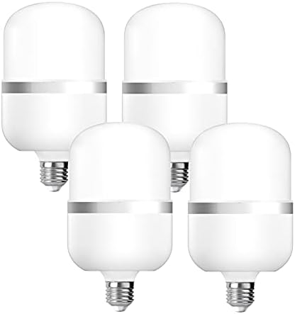 4 Csomag LED, Nagy teljesítményű Világítás, Izzó, 25W, Nem több Szuper Fényes Energiatakarékos Lámpák, Egyenértékű 180W, az Udvaron