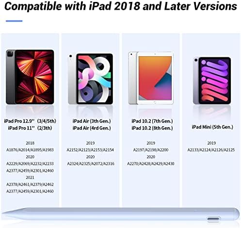 iPad Ceruza, 2 Generációs, Toll Apple iPad (a 2018-as, majd Később a) a Palm Elutasítás, Mágneses Adszorpciós, Kompatibilis iPad 7/8 Gen, Pro