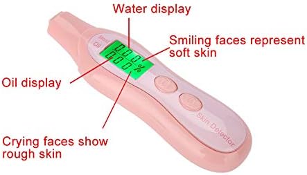 Digitális Bőr Teszter Toll, LCD Kijelző, Precíziós Bőr Nedvesség/Olaj Analyzer a bőrápolás az Utazás, Otthon, szépségszalon