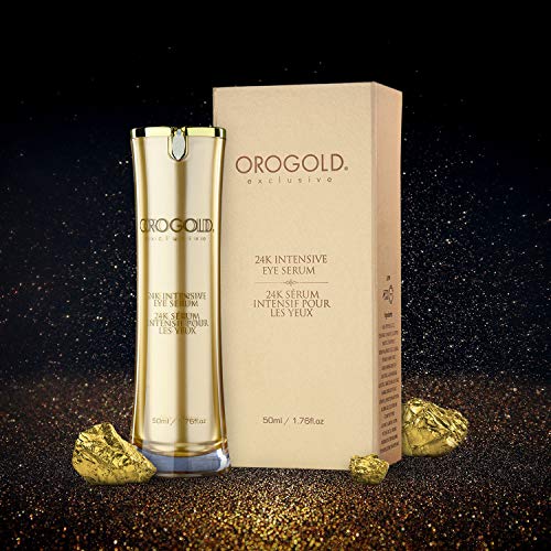 Orogold 3 Csomag Fehér Arany 24 K Multi-Vitamin Mély-Peeling Arc Exfoliator, 24 KARÁTOS Intenzív Szérum a Szem, illetve a
