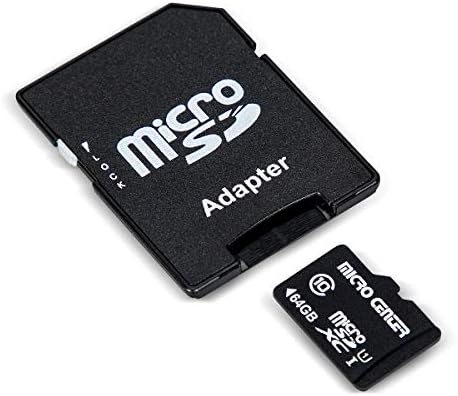 Mikro Center 64GB Class 10 MicroSDXC Flash Memória Kártya Adapter a Mobil tárolóeszköz Telefon, Tablet, Robot & Full HD videofelvétel - 80MB/s