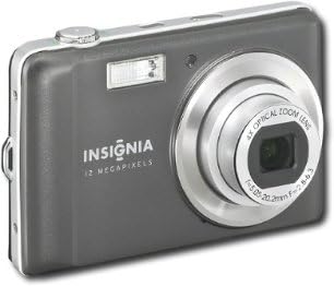 Insignia NS-DSC1112SL 12.0 MP Digitális Fényképezőgép 4 X Opt Zoom - Sötét Szürke