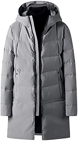 Ymosrh Mens Kabátok Téli Férfi Alkalmi Meleg Felső Blúz Megvastagodása Kabát Outwear Felső Blúz, Kabát Kabát