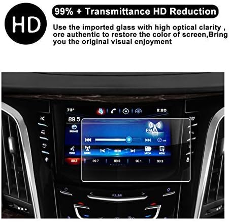 2015-2018 Cadillac Escalade 8 CUE infotainment Felület 8In CUE infotainment Felület Érintőképernyő Autós Navigációs Touch Screen Protector,Edzett