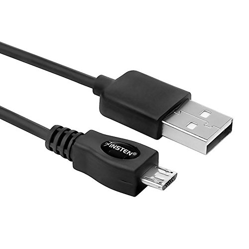 Fekete 6FT Micro USB adatkábel Töltő+Fekete Bőr tok Microsoft xBox