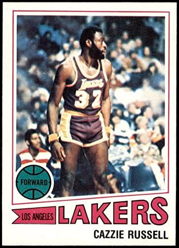 1977 Topps 59 Cazzie Russell Los Angeles Lakers (Kosárlabda Kártya) NM/MT Lakers Michigan