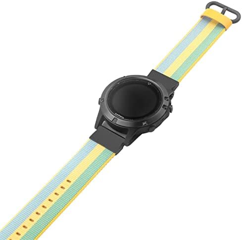 FUFEMT 22mm Nylon Watchband a Garmin Fenix 6 6X Pro Csuklópánt Heveder Fenix 5 5Plus 935 S60 Quatix5 gyorskioldó Smartwatch
