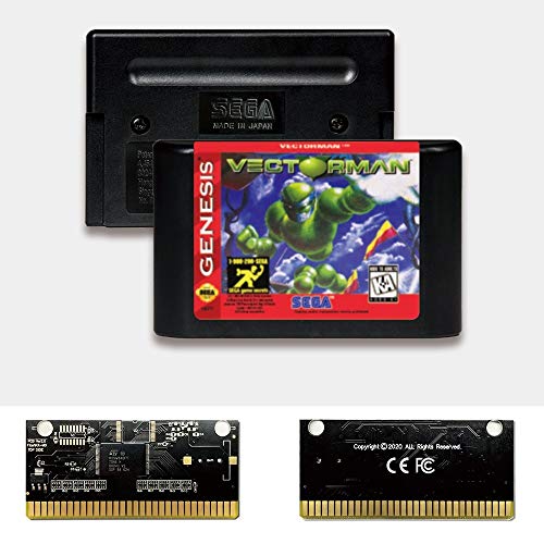 Aditi Vectorman - USA Címke Flashkit MD Electroless Arany PCB Kártya Sega Genesis Megadrive videojáték-Konzol (Régió-Mentes)