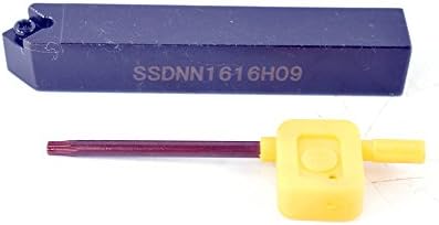 1DB SSDNN 1616H09 CNC Eszterga Váltólapkás Keményfém Excircle Fordult szerszámtartó Unalmas, Bár Set Kicsit , Szár Átmérő 5/8 (1616 mm) Teljes