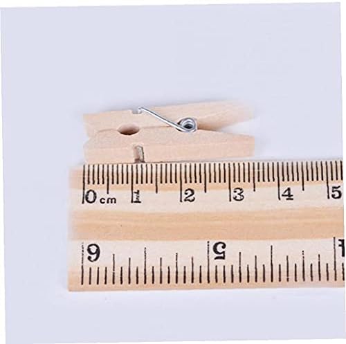 50 Db Kicsi az Enyém Méret Mini Természetes Fából készült Klipek a Fotó Klip Ruhacsipesz Kézműves Dekorációs Klipek Csapok 25mm