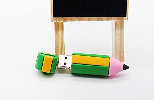n/USB 2.0 Aranyos Ceruza USB pendrive, Nagy Sebességű Szép 16 GB 8 GB 4 gb-os Memory Stick Mini U-Lemez (Méret : 16GB)
