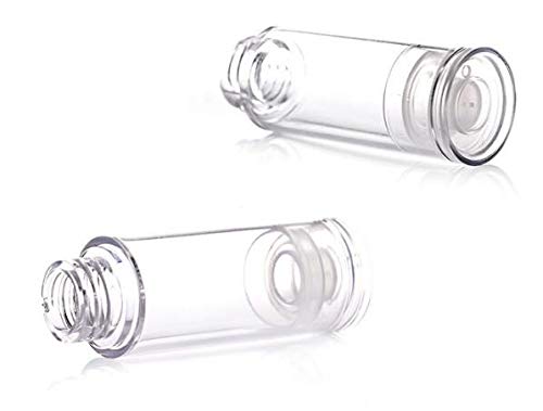 6db 0.5 oz Világos, Levegőtlen Szivattyú Üveg Műanyag Krém Vákuumos Üveg Nyomja meg az Injekciós üveg Kozmetikai Tartály tartó Emulzió