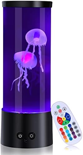 Ajándékok a Felnőttek, Gyerekek, 16 Szín Beállítás Medúza Tartály Hangulat Fény USB Powered Akvárium Éjszakai Fény LED Fantasy