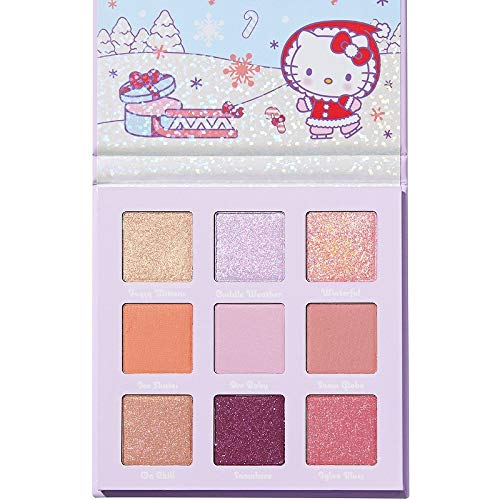 ColourPop x Hello Kitty Snow Szórakoztató Szemhéjpúder Paletta! Teljes Méret Új Box :)