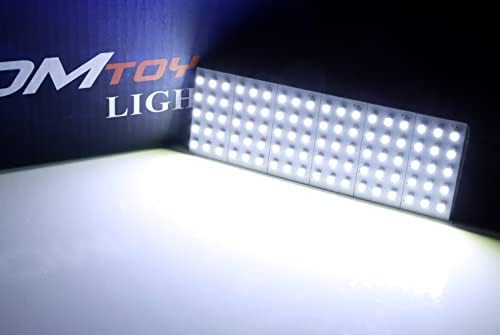 iJDMTOY Szuper Fényes Xenon Fehér 2 Részes Szett Közvetlen Fit Teljes LED-es Belső Világítás/Kamion Fény Csomag, Kompatibilis