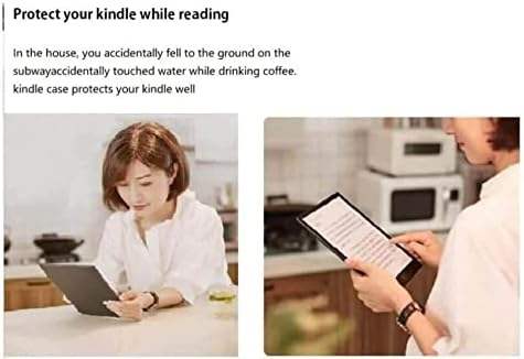 Minden Új Kindle Esetben 10 Generáció 6.0-es 2019 Kindle Borító Vékony, Könnyű [Auto Wake/Sleep] az Esetben az Kindle 10 Gen J9G29R Kiadás/Erdő