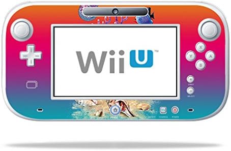MightySkins Bőr Kompatibilis a Nintendo Wii U Gamepad Vezérlő – Korall-Kert | Védő, Tartós, Egyedi Vinyl Matrica wrap Borító