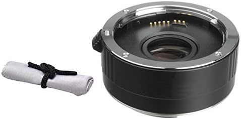 Canon EOS Rebel T1i 2x Telekonverter (4 Elem) + Nwv Közvetlen Mikroszálas Tisztító Kendővel.