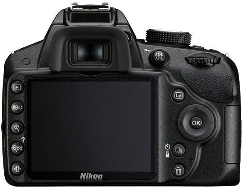 Nikon D3200 Digitális TÜKÖRREFLEXES Fényképezőgép (Fekete) (Felújított)