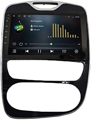 Android 10 Autoradio Autós Navigációs Sztereó Multimédia Lejátszó, GPS, Rádió, 2.5 D érintőképernyő forRENAULT CLIO -2018 MT/at