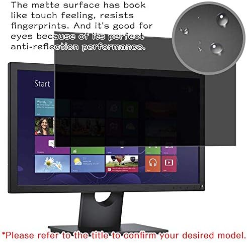 Synvy Adatvédelmi képernyővédő fólia, Kompatibilis a Panasonic 24 VIERA TH-24G300 LCD TV Anti Kém Film Védők [Nem Edzett Üveg]