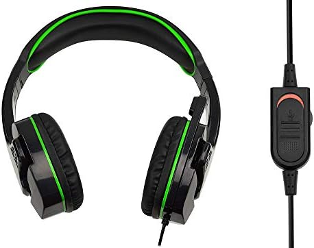 SF1 Stereo Gaming Headset-Xbox Egy Sorozat, X/S, Playstation 4/5, Nintendo Kapcsoló, PC, Összecsukható Mikrofon, Állítható Fejpánt, in-Line