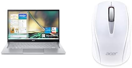 Acer Swift 3 SF314-512-53L0 Intel EVO Laptop, 14 FHD, Intel i5-1240P, 8GB LPDDR4X, 512 gb-os SSD, Gyilkos Wi-Fi 6E, a Windows