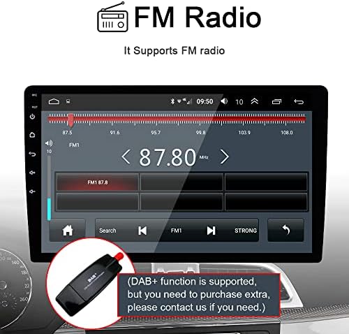 a Ford Escape Rádió 2007-2012-Es Android 12 Beépített Vezeték nélküli CarPlay Bluetooth-Fej Egység 9 Hüvelykes IPS GPS Navigációs Támogatás