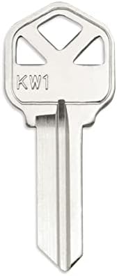 QWORK Üres Kulcs Üres, Csomag 50 Réz Struktúrák Kulcs (KW1) Kwikset