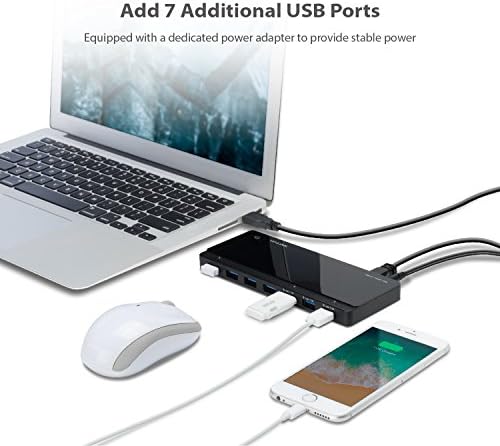 A Kiváló Minőségű USB 3.0 Hub 7Port