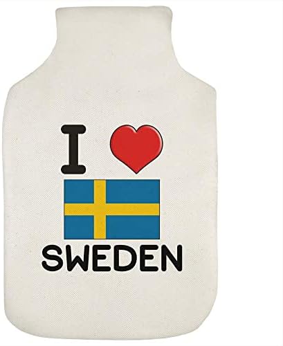 Azeeda 'Szeretem Svédország Meleg Víz Üveg Fedelét (HW00025372)