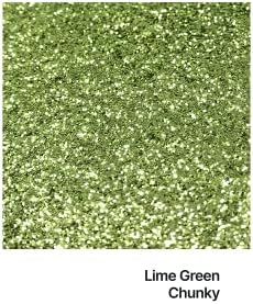 Hemway Premium Ultra Szikrázó Csillogás Többcélú Fém Lemezes for Arts Kézműves Körmök Kozmetikai Gyanta Fesztivál Arca - Lime Zöld