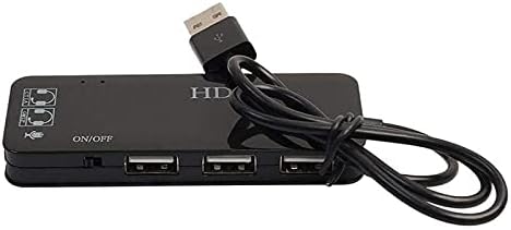 Csatlakozók, 3 USB 2.0 Portok 2 Micphone Jack 3,5 mm-es Fülhallgató, Audio AUX USB Hub Sztereó DJ Külső hangkártya Fülhallgató