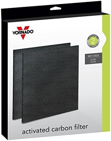Vornado MD1-0023 Csere Szén Szűrők (2 Csomag),Fekete
