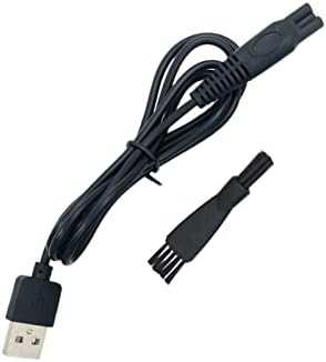 PDEEY Töltő Csere Brightup Szakáll Trimmer, USB Töltő Kábel 4 ft, a Tisztító Kefe