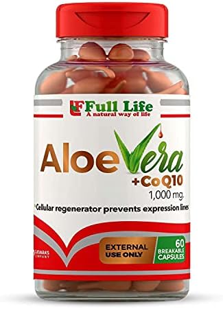 Teljes Életet Aloe Vera + E-Vitamin, 60 Törékeny Kapszula - Hidratáló, Anti-Aging - Egészséges Bőrápolás