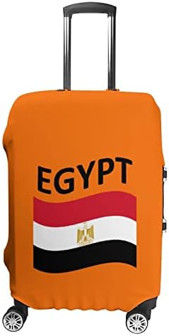 Zászló Egyiptom Utazási Csomagtér Fedél Bőrönd Protector Mosható Poggyász Kiterjed a Cipzár
