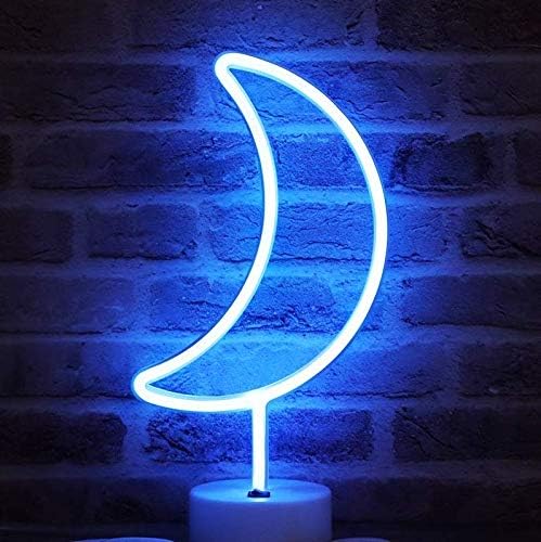 DANIDEER Hold Led Neon Sign Művészeti Dekoratív Világítás Asztal Dekoráció Neon Lámpa Alap a Gyerekek, fiú, Lány Szobás Egyedi