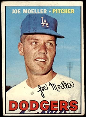 1967 Topps 149 WHT Joe Moeller Los Angeles Dodgers (Baseball Kártya) (Gyenge Függőleges Fehér Steak Le Központ Kalap) FAIR
